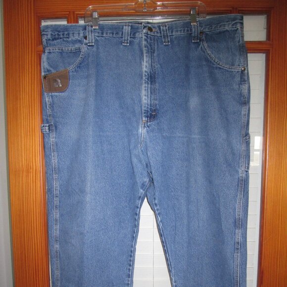 Wrangler Riggs Workwear Jeans Men's 48 X 30 Carpenter 3W020AI Distressed - Picture 3 of 7